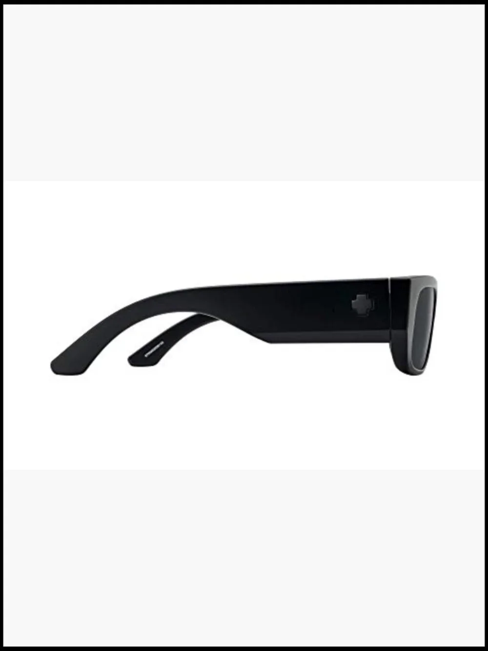 Matte Black Polarized Sunglasses with Happy Lens Technology